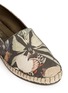 Detail View - Click To Enlarge - VALENTINO GARAVANI - 'Camubutterfly' print canvas espadrilles