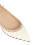 Detail View - Click To Enlarge - VALENTINO GARAVANI - 'Rockstud' patent leather skimmer flats