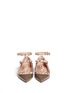 Figure View - Click To Enlarge - VALENTINO GARAVANI - 'Rockstud' caged patent leather flats