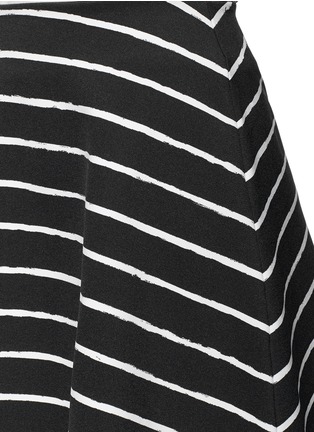 Detail View - Click To Enlarge - ELIZABETH AND JAMES - 'Akemi' flared stripe skirt