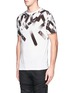 Front View - Click To Enlarge - HELMUT LANG - Cascading Print T-shirt