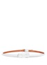 Main View - Click To Enlarge - MAISON BOINET - Bow leather skinny belt