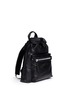 Figure View - Click To Enlarge - LANVIN - Paper effect leather backpack