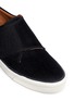 Detail View - Click To Enlarge - LANVIN - Denim Lurex strap sneakers