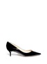 Main View - Click To Enlarge - JIMMY CHOO - 'Aza' point toe patent pumps