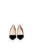 Figure View - Click To Enlarge - JIMMY CHOO - 'Aza' point toe patent pumps
