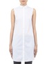 Main View - Click To Enlarge - T BY ALEXANDER WANG - Cotton-poplin sleeveless shirt dress