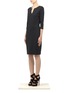 Front View - Click To Enlarge - ST. JOHN - Milano knit dress