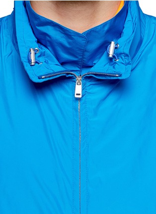 Detail View - Click To Enlarge - JIL SANDER - Layered zip-up jacket