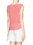 Back View - Click To Enlarge - SANDRO - Envie stripe silk sleeveless blouse