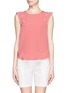 Main View - Click To Enlarge - SANDRO - Envie stripe silk sleeveless blouse