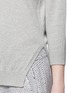 Detail View - Click To Enlarge - THEORY - Limly Sea pima cotton-cashmere sweater