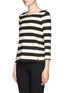 Front View - Click To Enlarge - THEORY - Valona striped sweater