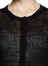 Detail View - Click To Enlarge - THEORY - Amda linen-blend cardigan