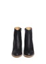 Figure View - Click To Enlarge - MM6 MAISON MARGIELA - Inner wedge leather ankle boots