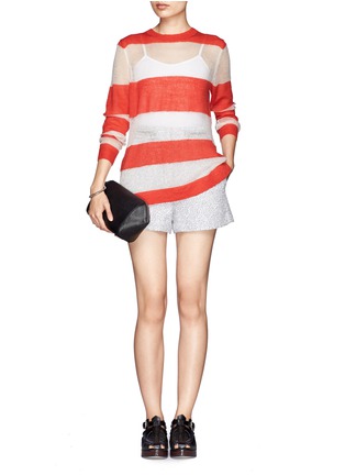 Figure View - Click To Enlarge - ACNE STUDIOS - Stripe mohair sweater