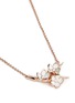 Figure View - Click To Enlarge - SHAUN LEANE - Small branch pendant diamond and cultured pearl necklace