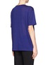 Back View - Click To Enlarge - T BY ALEXANDER WANG - Linen silk jersey oversized tee