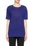 Main View - Click To Enlarge - T BY ALEXANDER WANG - Linen silk jersey oversized tee