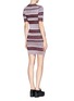 Back View - Click To Enlarge - T BY ALEXANDER WANG - Rib knit bodycon dress