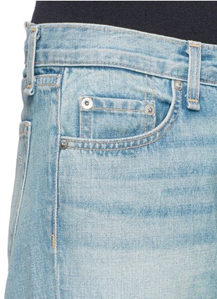Detail View - Click To Enlarge - RAG & BONE - Patchwork boyfriend jeans