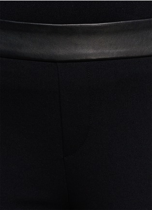 Detail View - Click To Enlarge - RAG & BONE - Daria leather waistband leggings