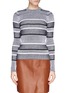 Main View - Click To Enlarge - T BY ALEXANDER WANG - Rib knit long sleeve sweater