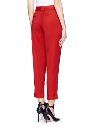 Back View - Click To Enlarge - ALICE & OLIVIA - Arthur high-waisted cropped pants
