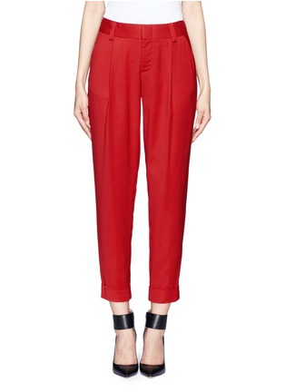 Main View - Click To Enlarge - ALICE & OLIVIA - Arthur high-waisted cropped pants
