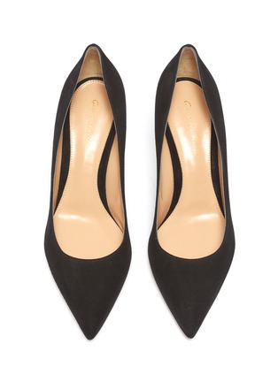 Detail View - Click To Enlarge - GIANVITO ROSSI - 'Gianvito 70' suede pumps