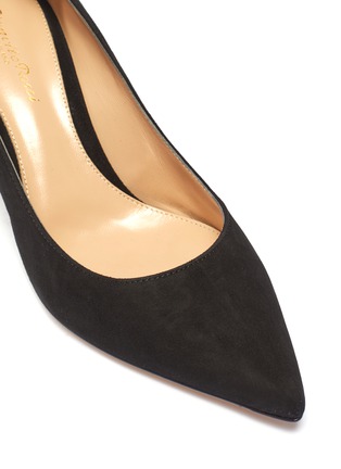 Detail View - Click To Enlarge - GIANVITO ROSSI - 'Gianvito 70' suede pumps