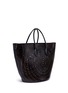 Figure View - Click To Enlarge - ALAÏA - 'New Vienne' large lasercut leather beach tote