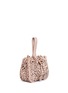 Figure View - Click To Enlarge - ALAÏA - 'Marguerite Double' small layered lasercut floral bucket bag