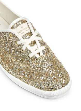 Detail View - Click To Enlarge - KEDS - x Kate Spade 'Champion' glitter sneakers