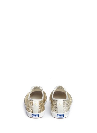Back View - Click To Enlarge - KEDS - x Kate Spade 'Champion' glitter sneakers