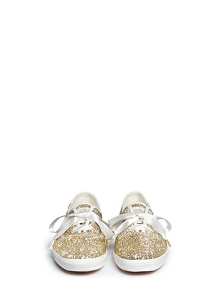 Front View - Click To Enlarge - KEDS - x Kate Spade 'Champion' glitter sneakers