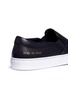 Detail View - Click To Enlarge - COMMON PROJECTS - Perforated leather slip-ons