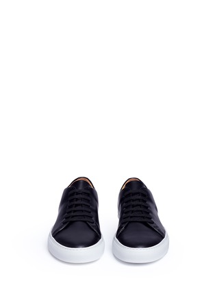 Front View - Click To Enlarge - COMMON PROJECTS - 'New Court' leather sneakers