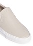 Detail View - Click To Enlarge - COMMON PROJECTS - Perforated leather skate slip-ons