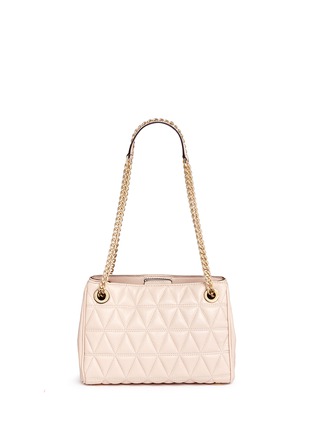 Detail View - Click To Enlarge - MICHAEL KORS - 'Scarlett' medium quilted leather chain satchel