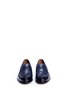 Front View - Click To Enlarge - DOUCAL'S - 'Sebastiano' leather Penny loafers
