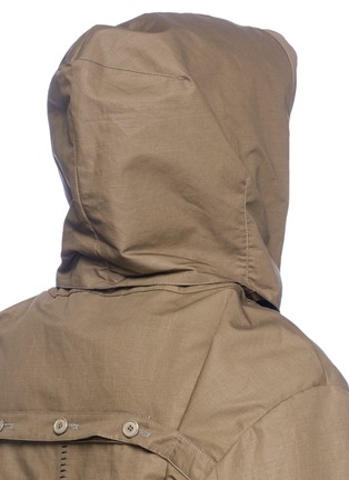  - OAMC - 'Jungle' cotton-linen hopsack coat
