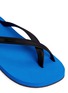 Detail View - Click To Enlarge - DANWARD - Cross toe strap flip flops