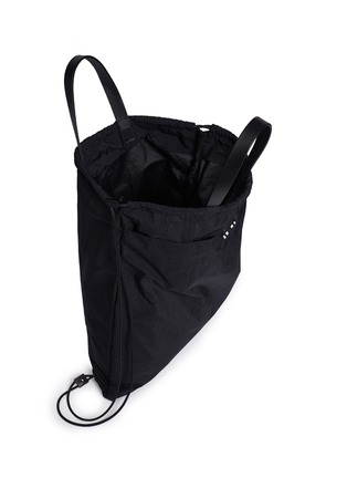  - DANWARD - Two-in-one drawstring tote backpack