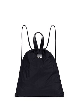 Main View - Click To Enlarge - DANWARD - Two-in-one drawstring tote backpack