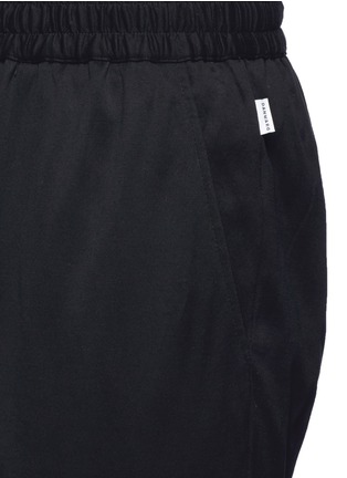 Detail View - Click To Enlarge - DANWARD - Mercerised cotton sweatpants