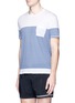 Front View - Click To Enlarge - DANWARD - Stripe cotton jersey T-shirt