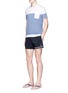 Figure View - Click To Enlarge - DANWARD - Stripe cotton jersey T-shirt