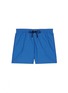 Main View - Click To Enlarge - DANWARD - Mid length geometric print swim shorts