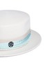 Detail View - Click To Enlarge - MAISON MICHEL - 'Auguste' rabbit furfelt boater hat